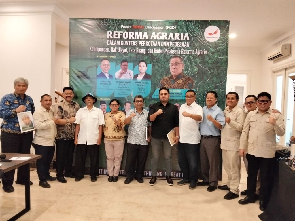 Reforma Agraria Dalam Konteks Perkotaan dan Pedesaan; Ketimpangan, Hak Ulayat, Tata Ruang, dan Badan pelaksana Reforma Agraria