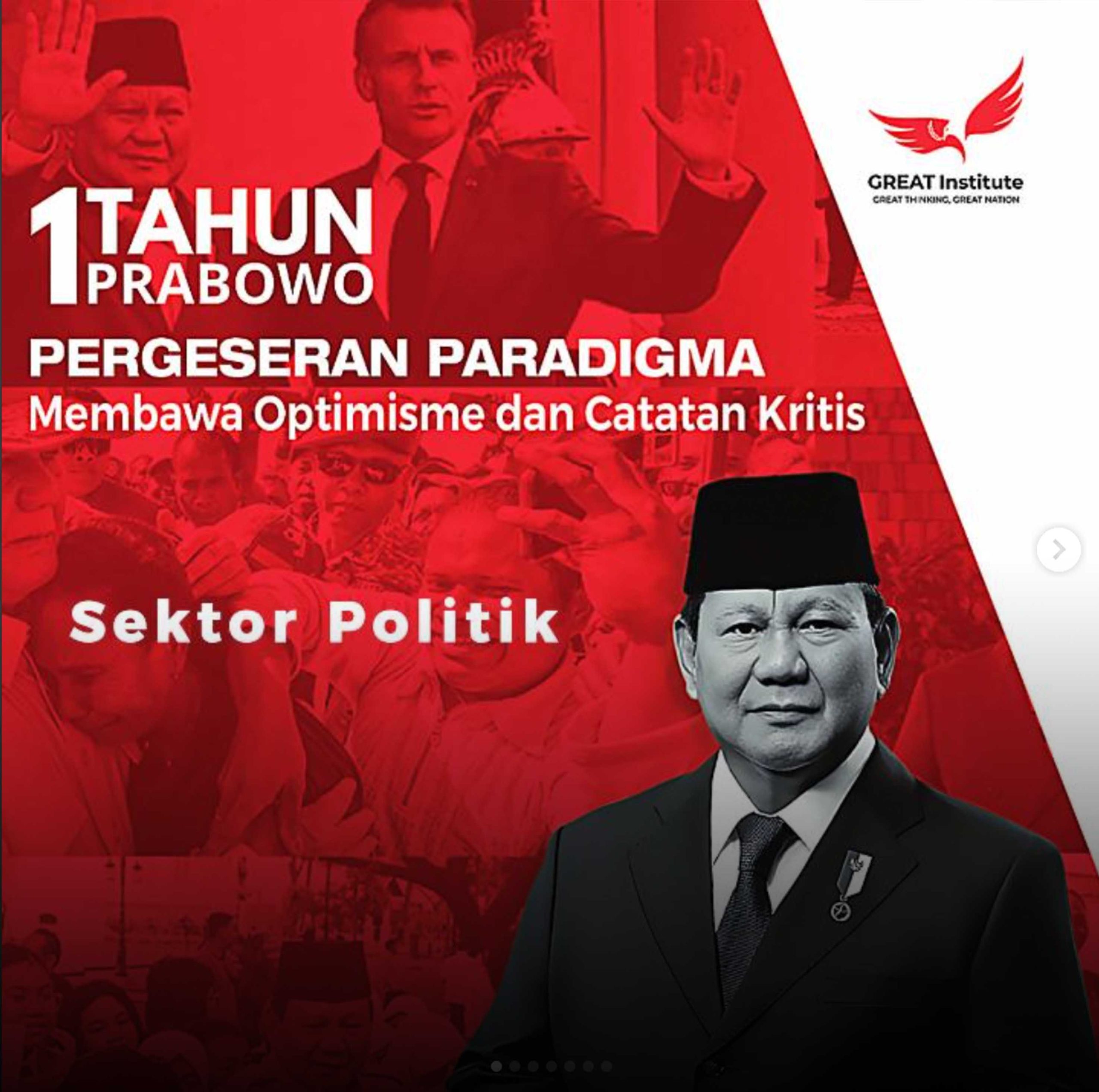 PARADIGM SHIFTING, 1 Tahun Prabowo